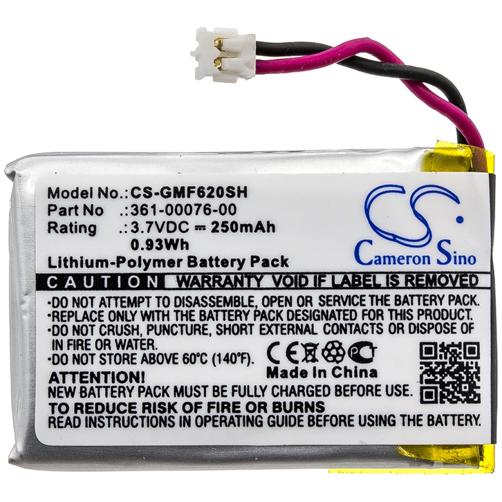 Batterie Batteria dello Smartwatch CS-GMF620SH