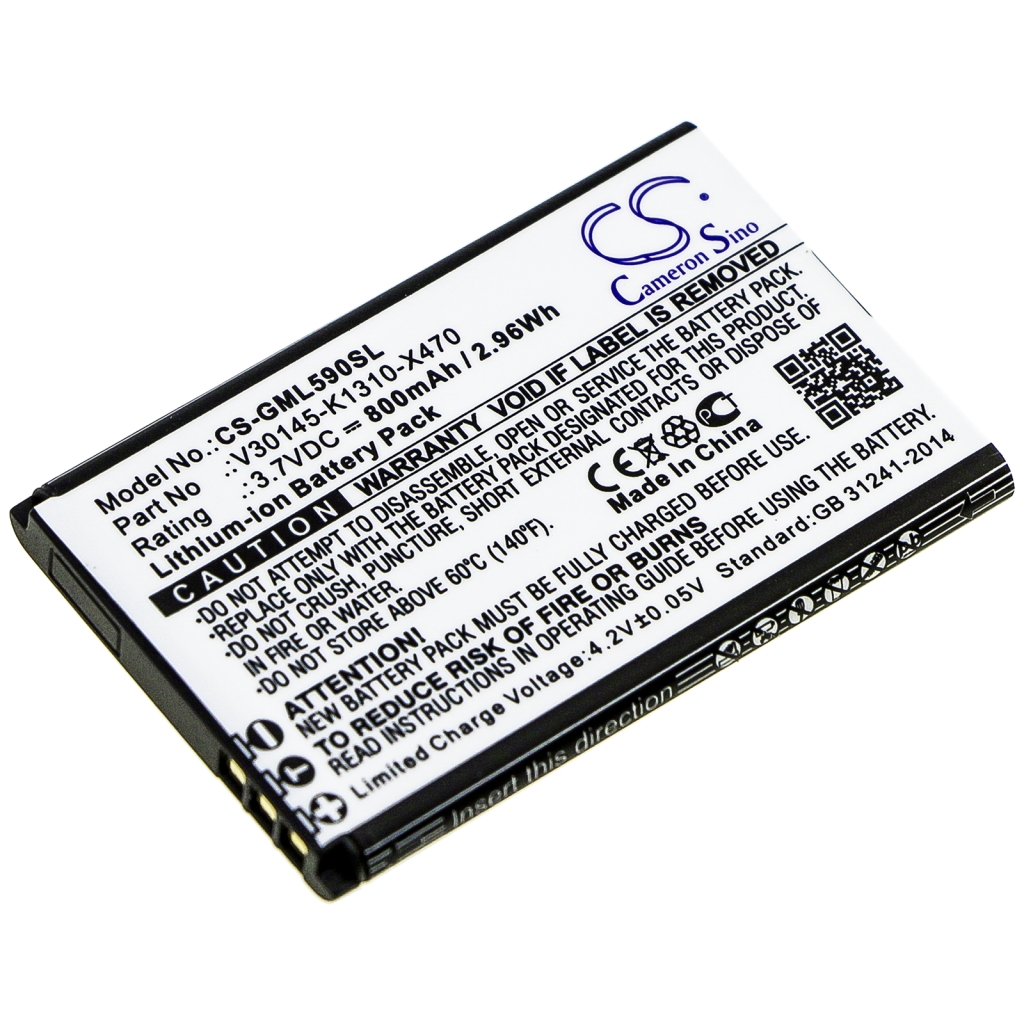 Batterie Batteria del telefono cellulare CS-GML590SL