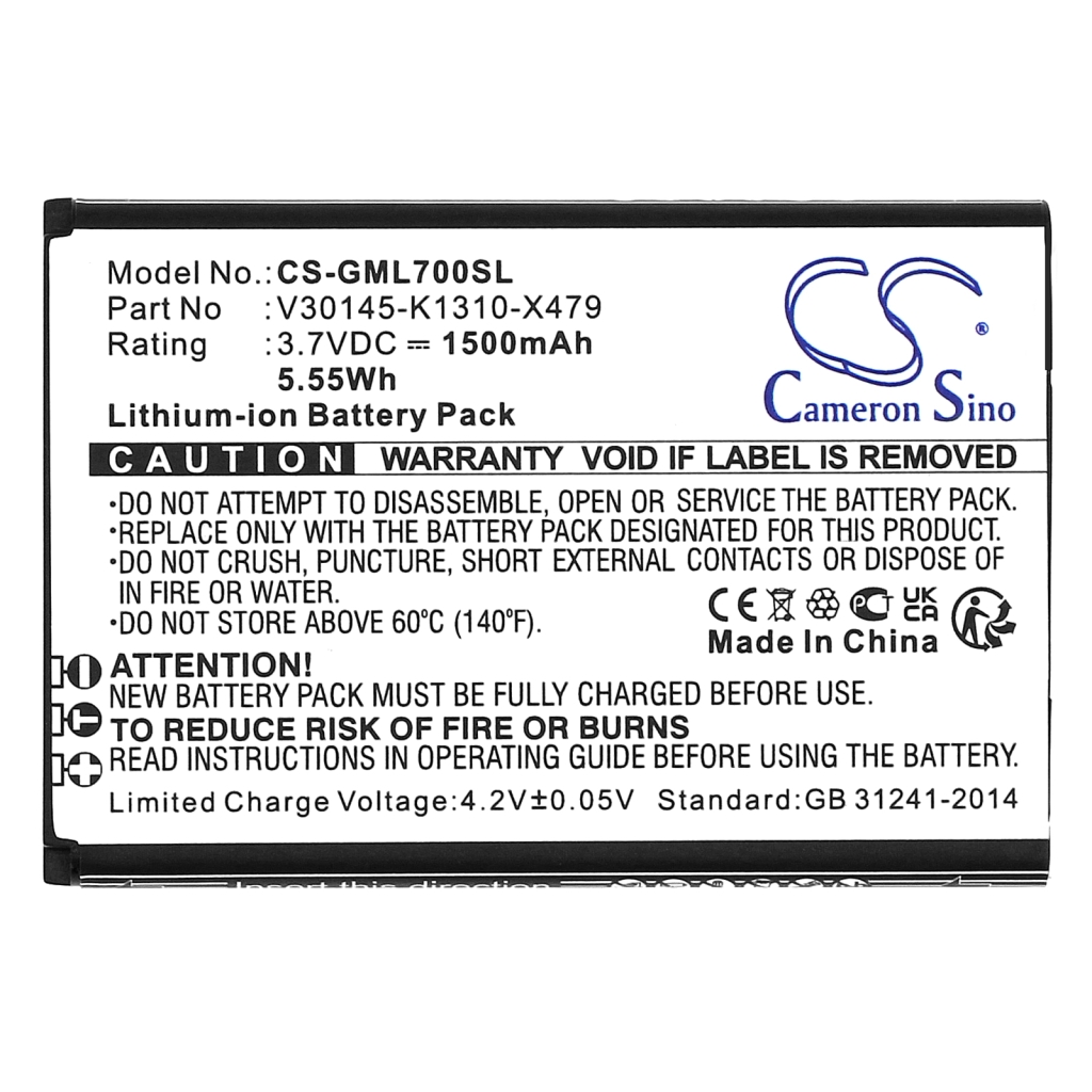 Sostituzione della batteria compatibile per Gigaset V30145-K1310-X479