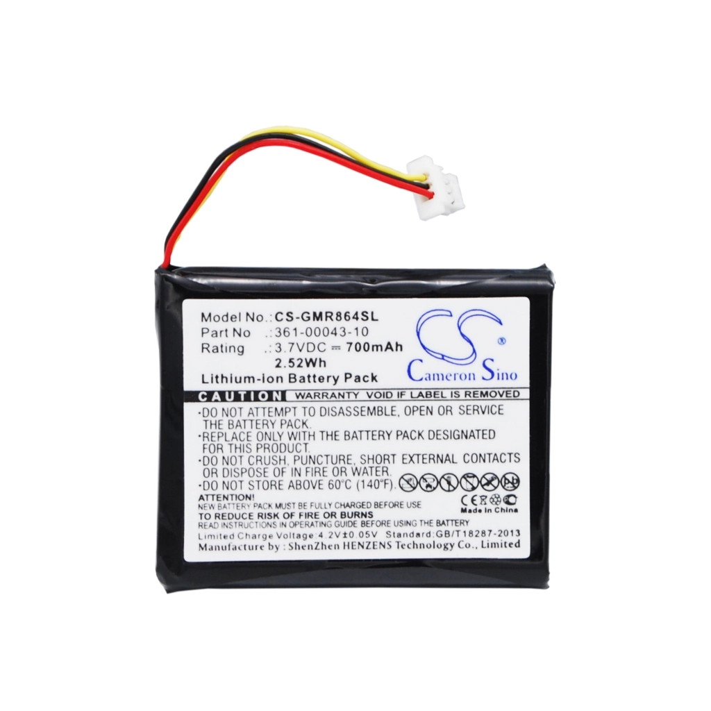 Batteria del collare del cane Garmin Delta Handheld (CS-GMR864SL)