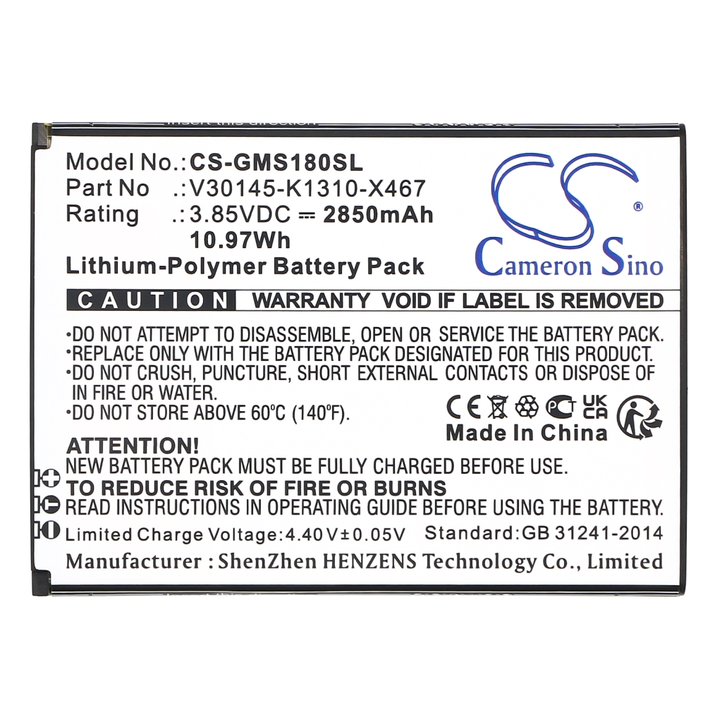Sostituzione della batteria compatibile per Gigaset V30145-K1310-X467