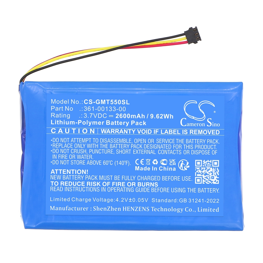 Batterie Sostituisce 361-00133-00