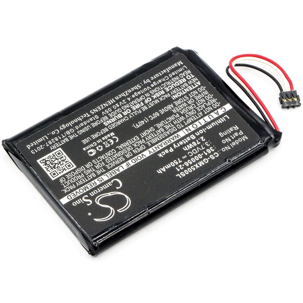 Batteria GPS, navigatore Garmin CS-GMX500SL