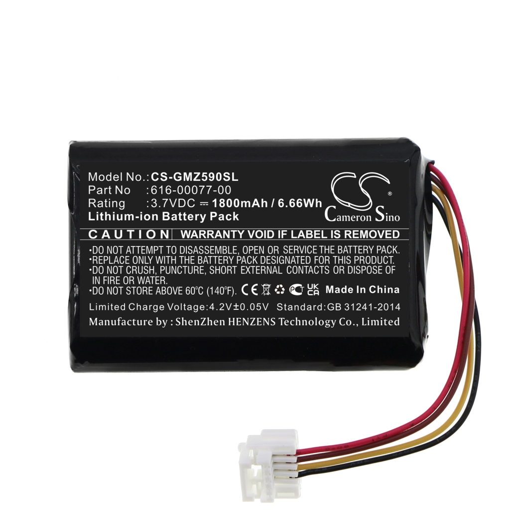 Batteria GPS, navigatore Garmin CS-GMZ590SL