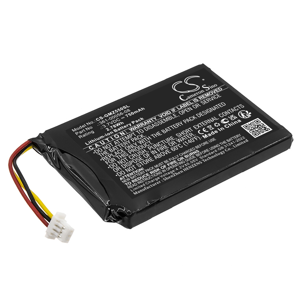 Batterie Batteria GPS, navigatore CS-GMZ550SL