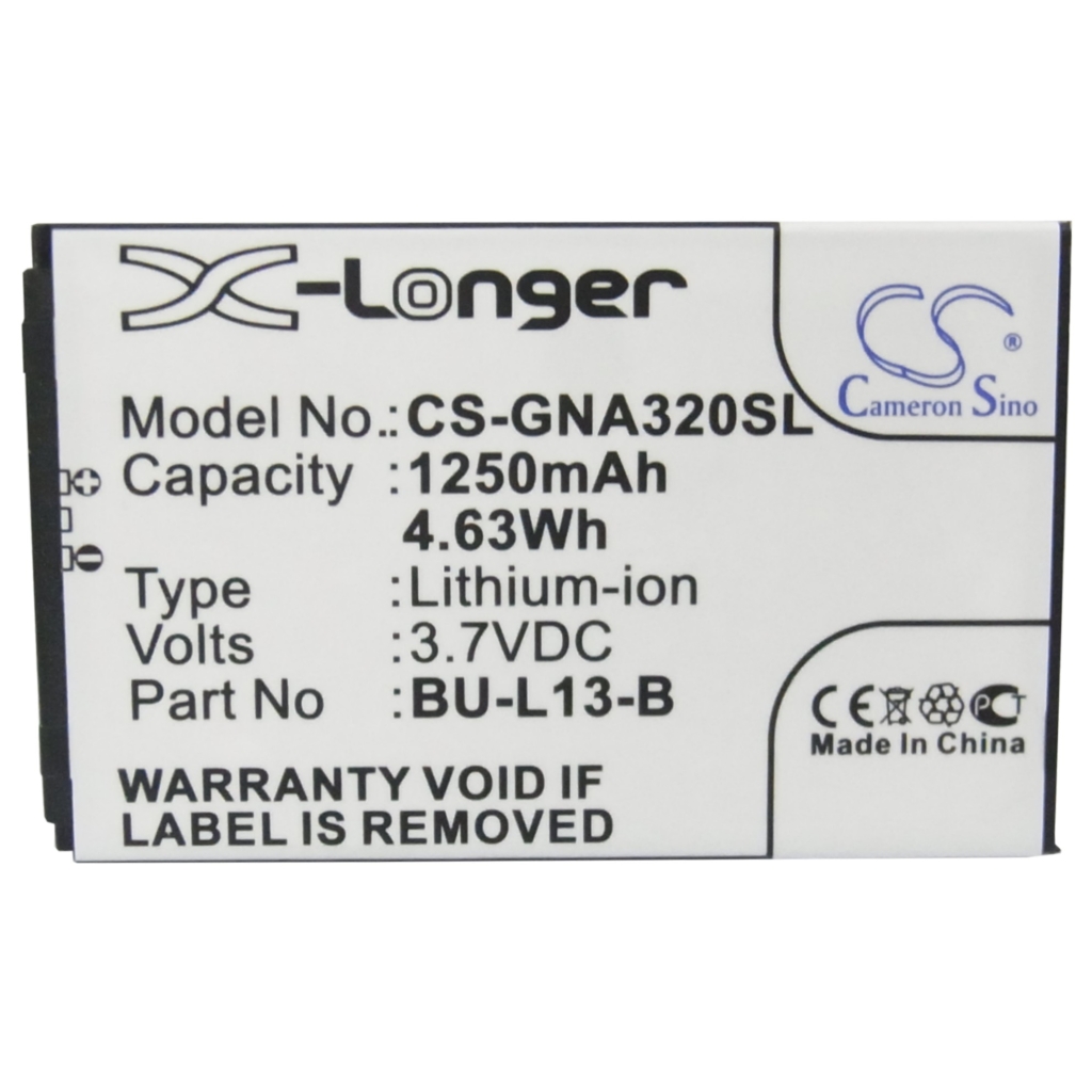 Batterie Sostituisce BU-L13-B