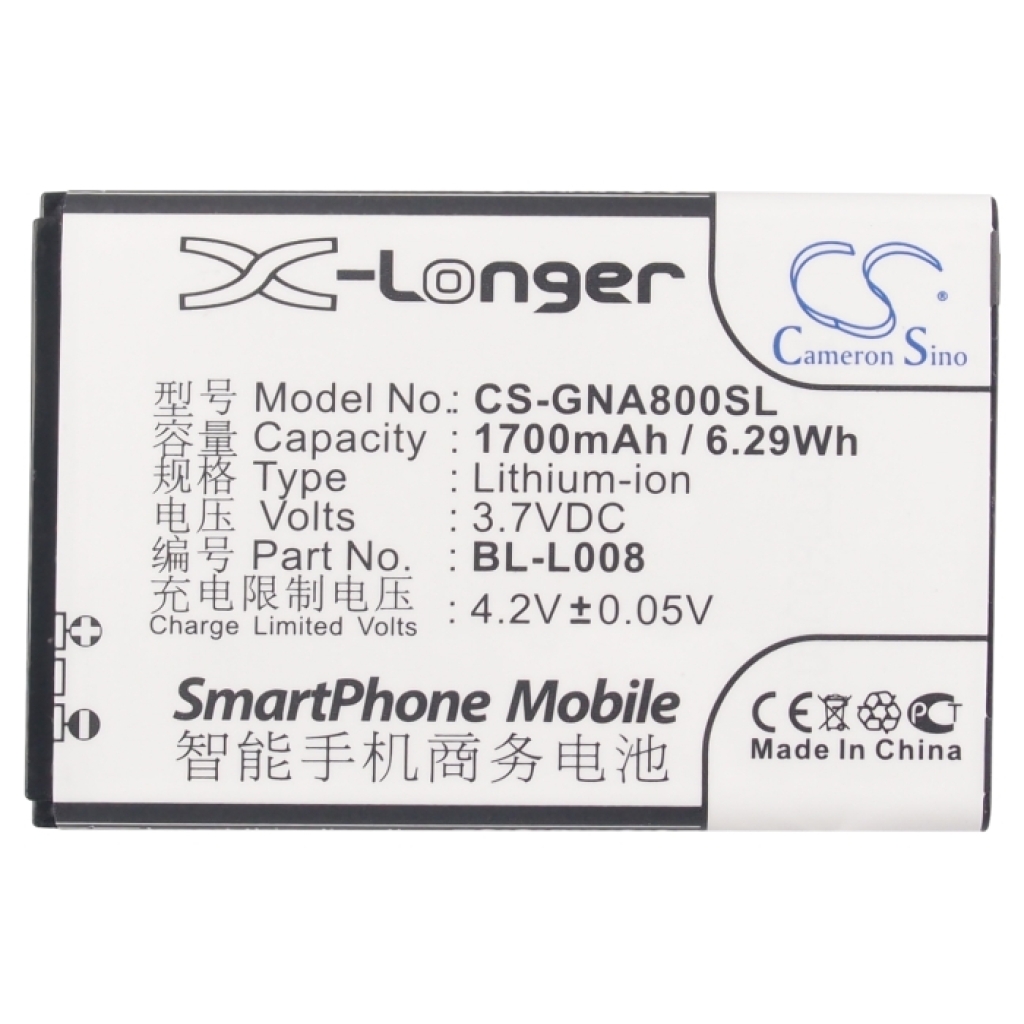 Batteria compatibile con GIONEE CS-GNA800SL