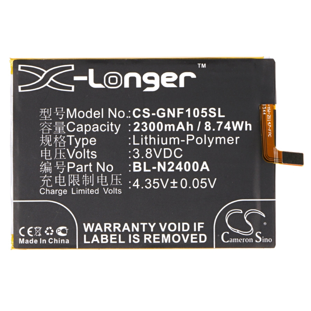 Sostituzione della batteria compatibile per Mobistel BL-N2400A