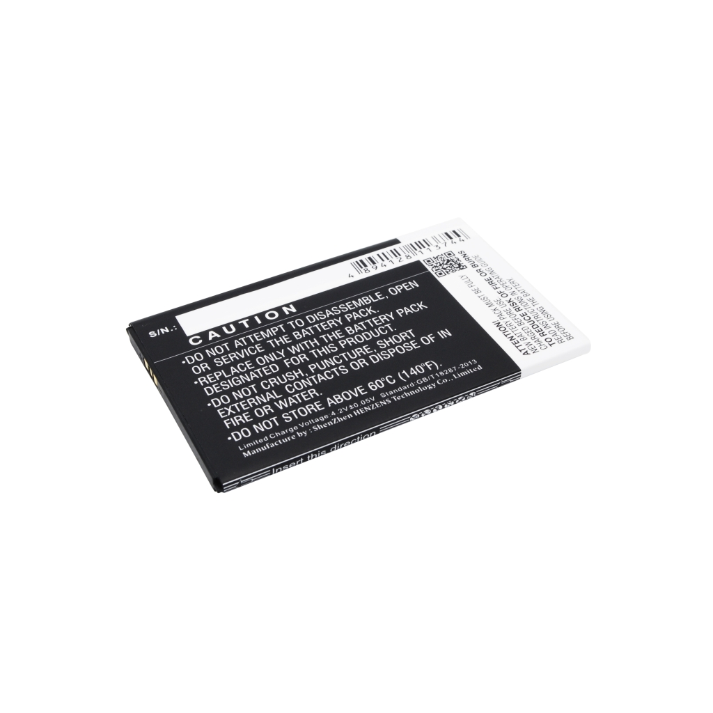 Cameron Sino CS-GNN135SL retro scuro, testo CAUTION, codice a barre visibile