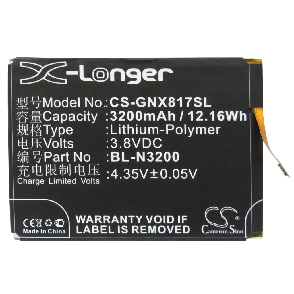 Batteria compatibile con GIONEE CS-GNX817SL