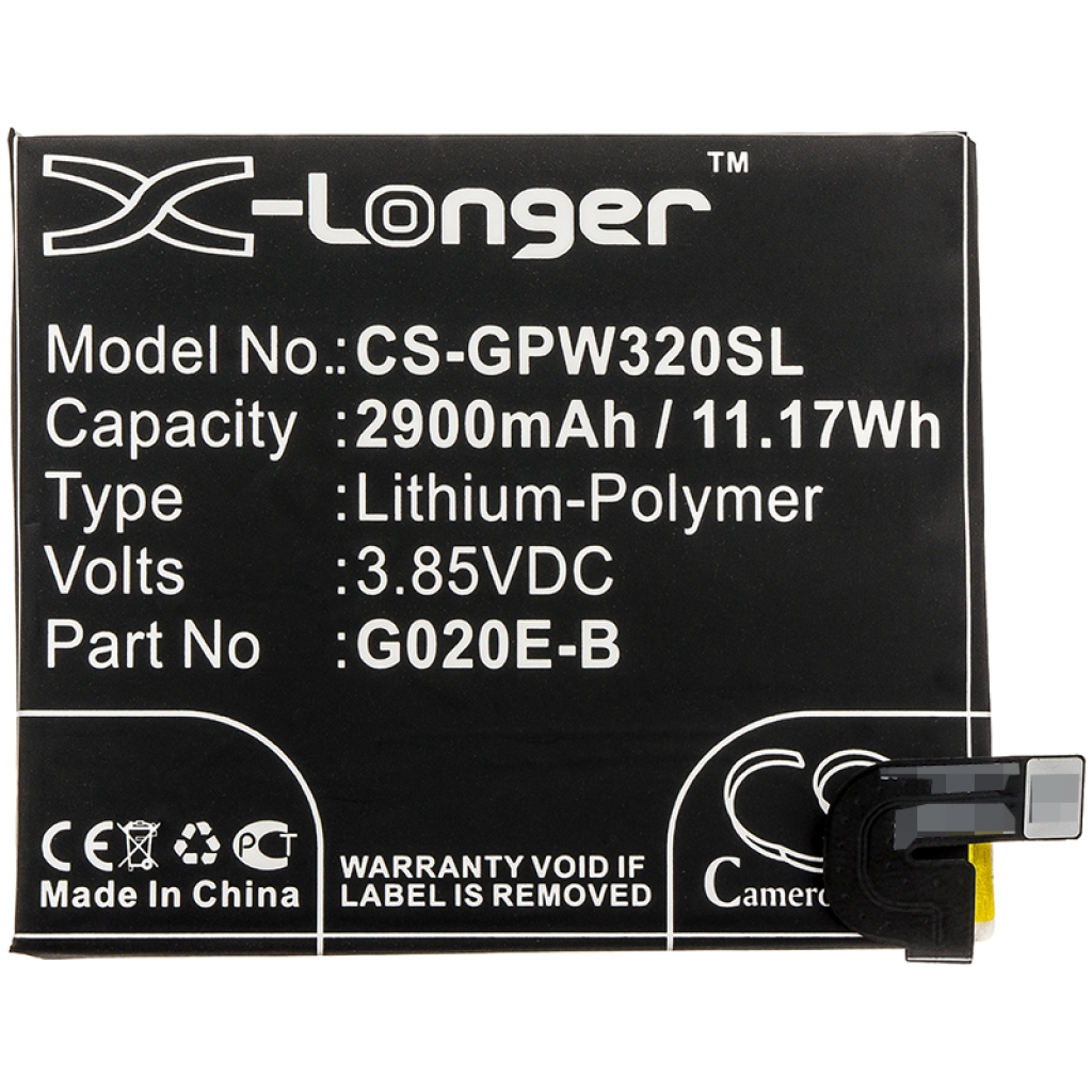 Sostituzione della batteria compatibile per Google G020E-B