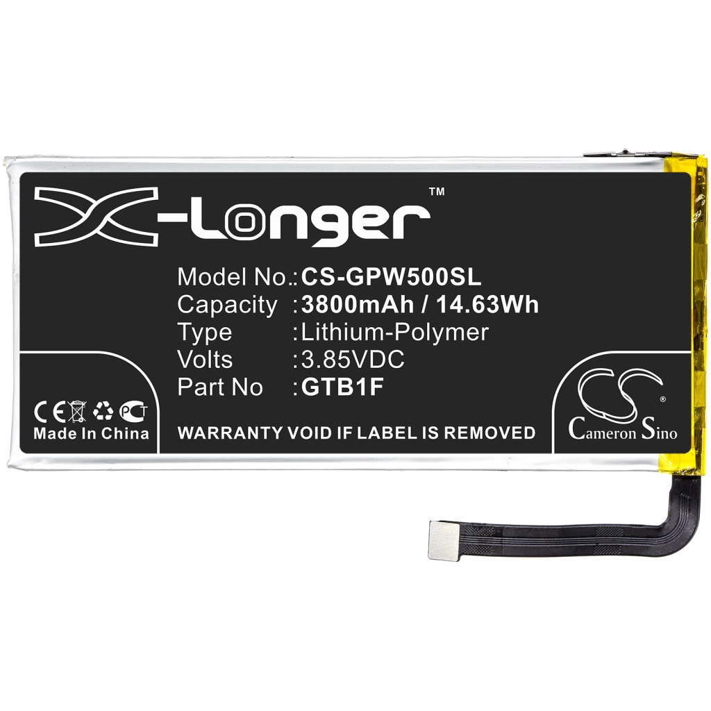 Batterie Batteria del telefono cellulare CS-GPW500SL