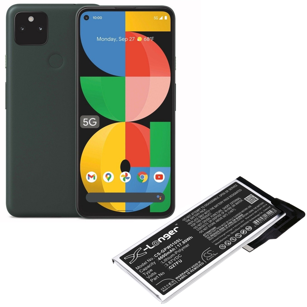 Sostituzione della batteria compatibile per Google G27FU