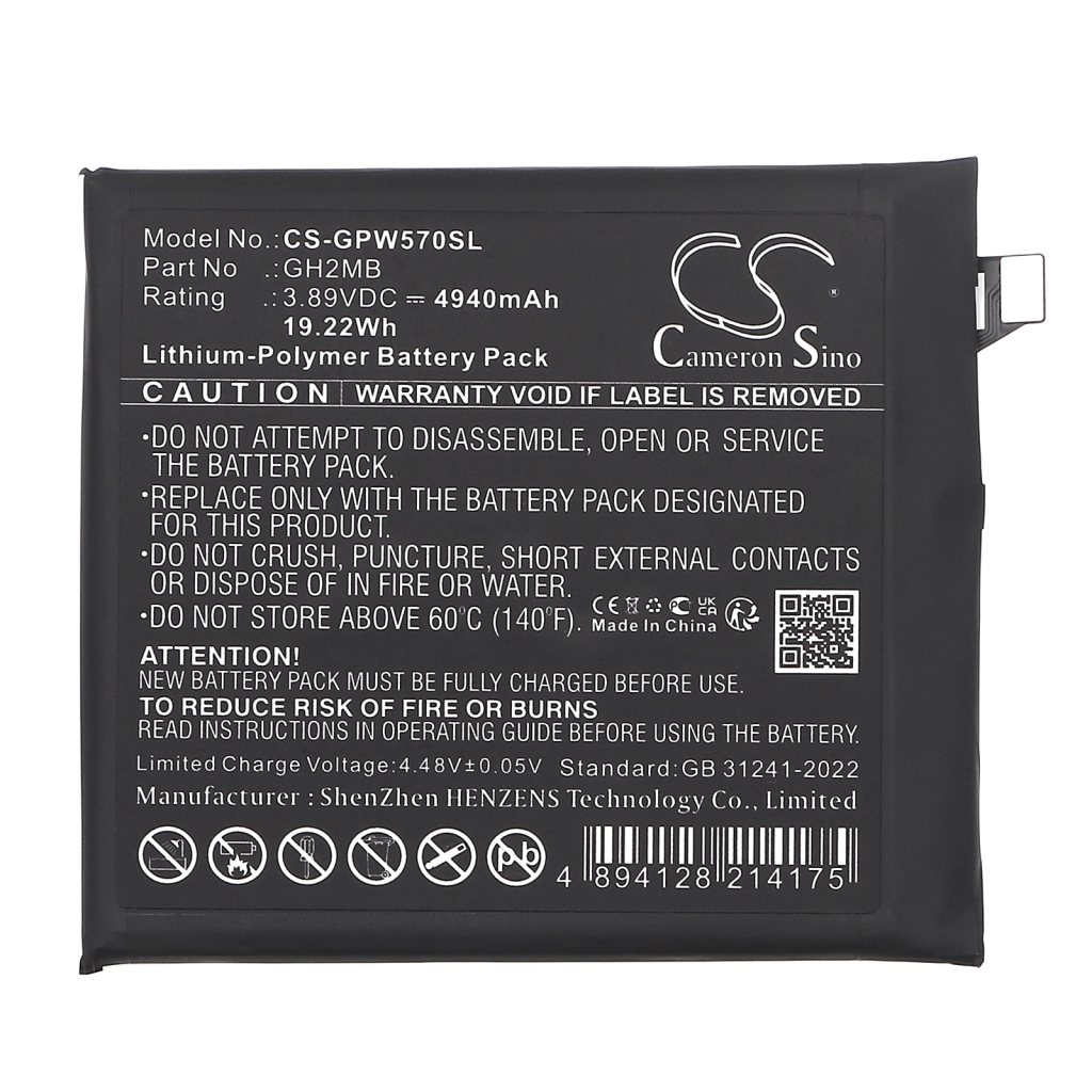 Batterie Sostituisce G949-01033-00