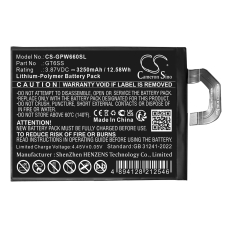 Sostituzione della batteria compatibile per Google GT6SS