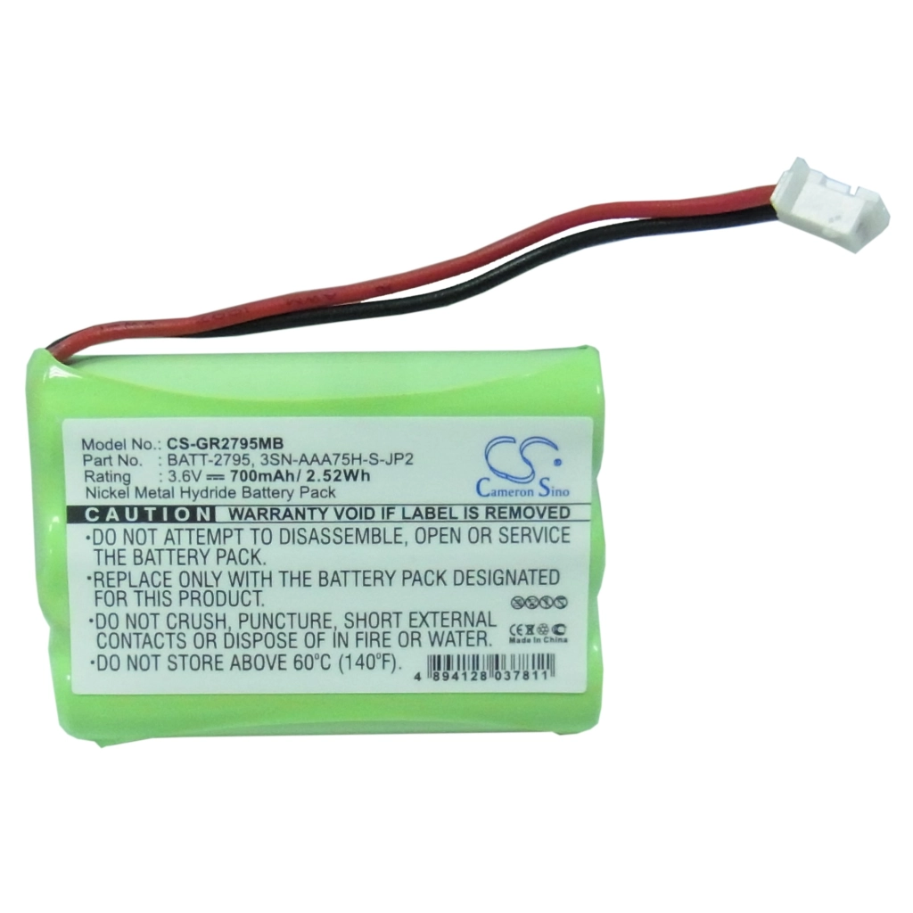 Batteria Telefono Cordless GP CS-GR2795MB