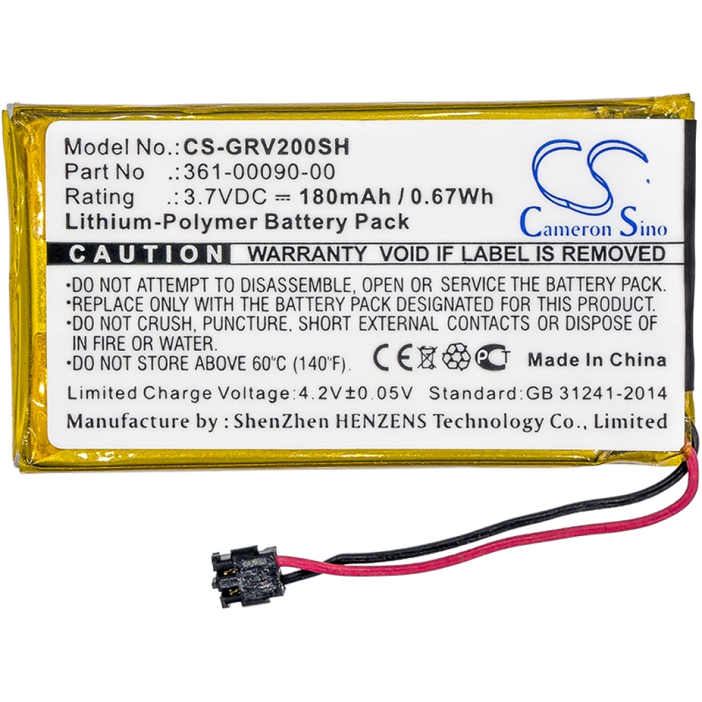 Sostituzione della batteria compatibile per Garmin 361-00090-00
