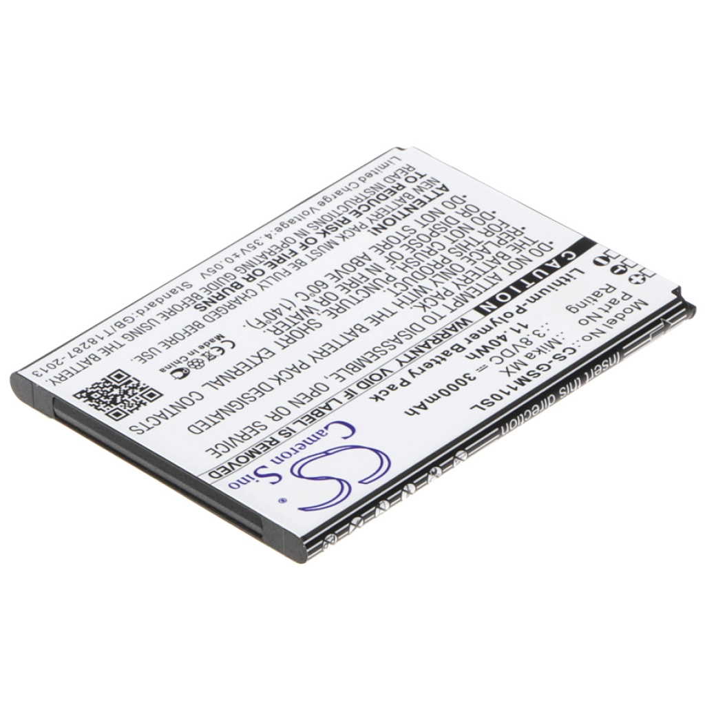 Batterie Batteria del telefono cellulare CS-GSM110SL