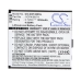 Batterie Batteria del telefono cellulare CS-GST400SL