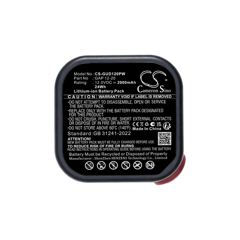 Batteria compatibile con Gude CS-GUD120PW