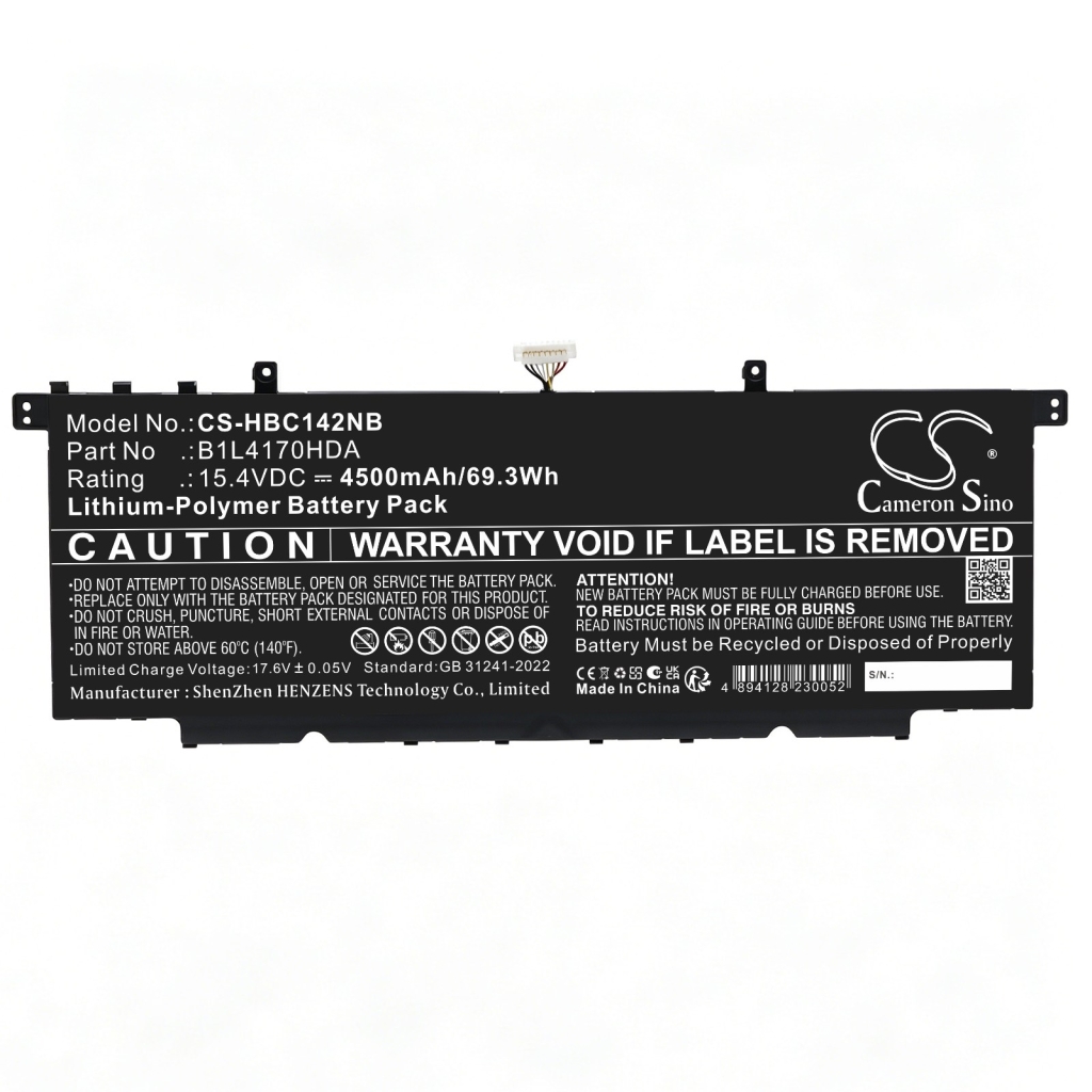 Batteria compatibile con H3c