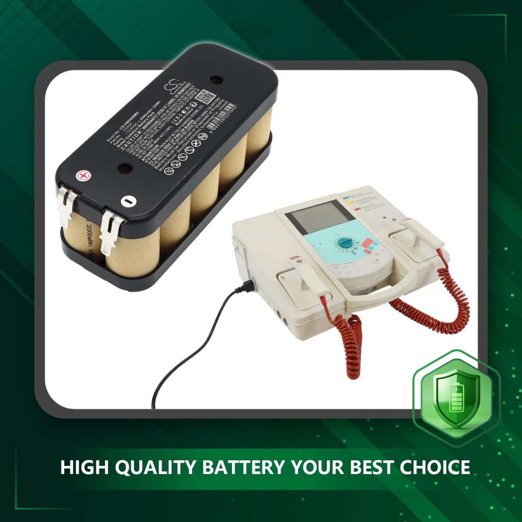 Batteria per Hellige Defiscope M