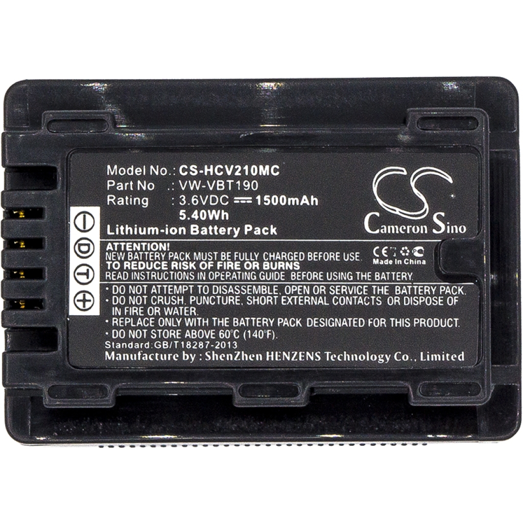 Camera Battery Panasonic HC-W580