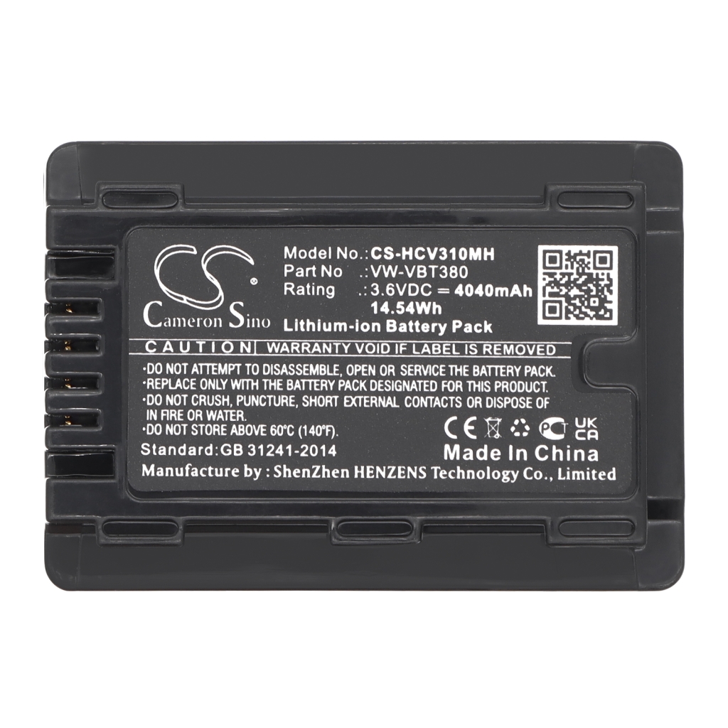 Batteria della fotocamera Panasonic CS-HCV310MH