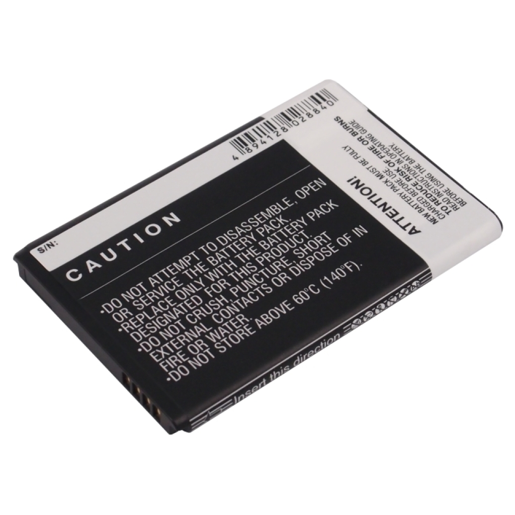 Batteria compatibile con Verizon HTC AT&T Sprint T-Mobile CS-HDP180XL