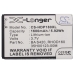 Batteria compatibile con Verizon HTC AT&T Sprint T-Mobile CS-HDP180XL