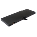 Slim flat laptop battery, plain top, angled