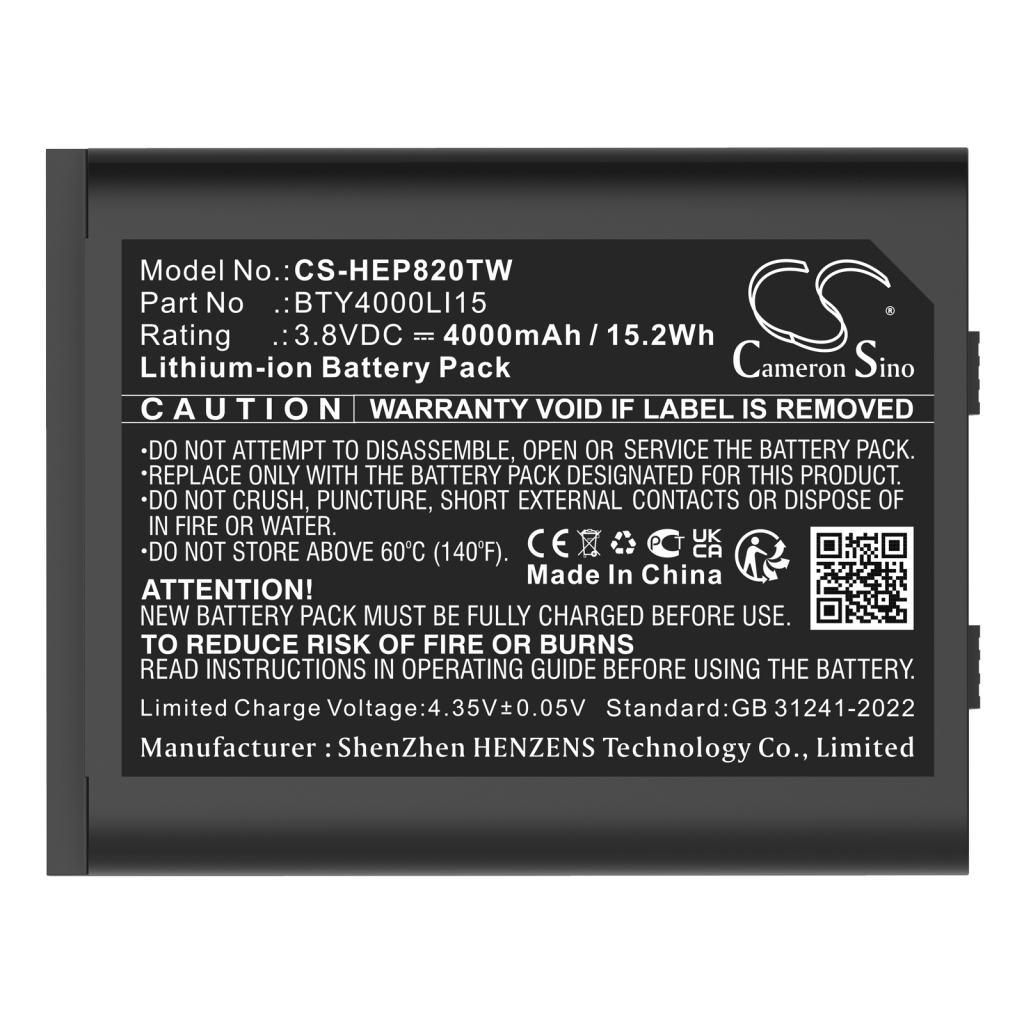 Batteria radio bidirezionale Td tech CS-HEP820TW