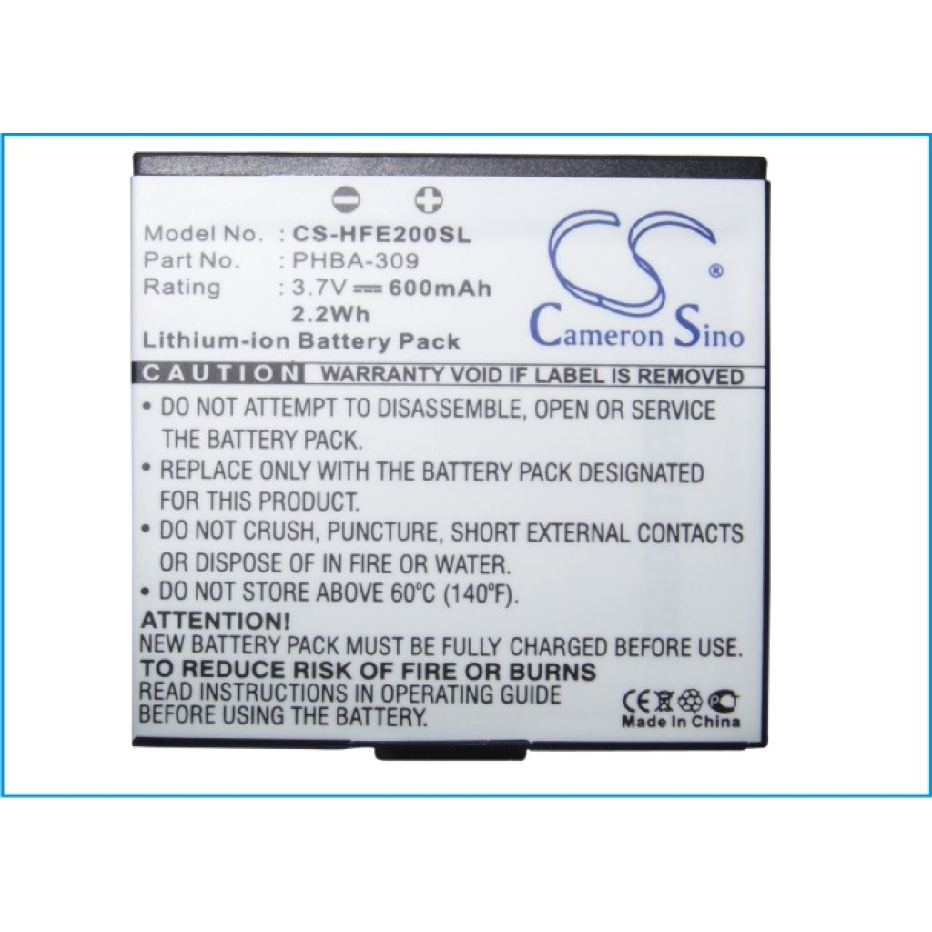 Batterie Sostituisce PHBA-309