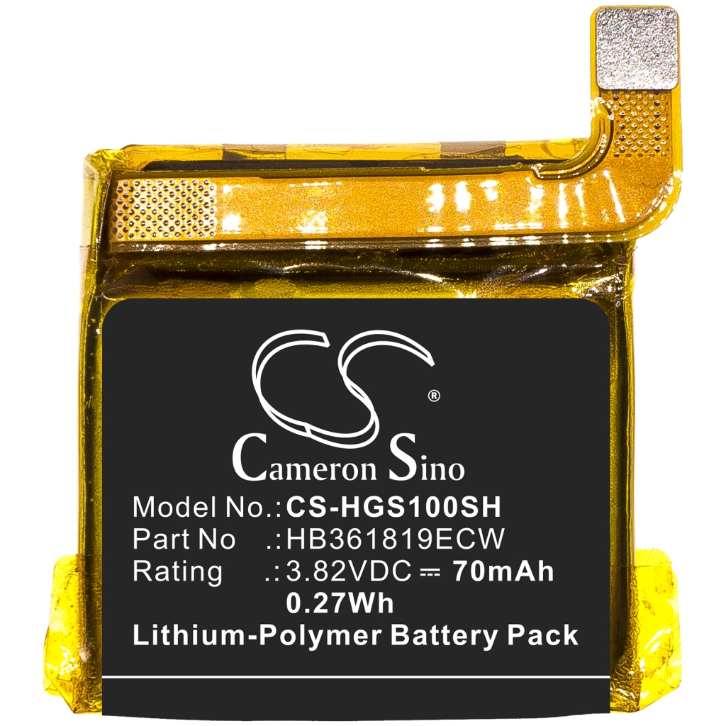 Batterie Batteria dello Smartwatch CS-HGS100SH