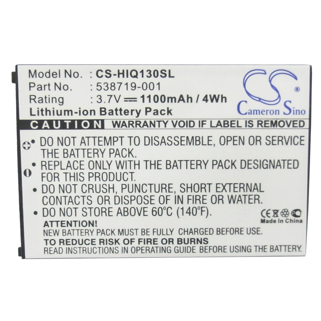 Batterie Sostituisce 538719-001