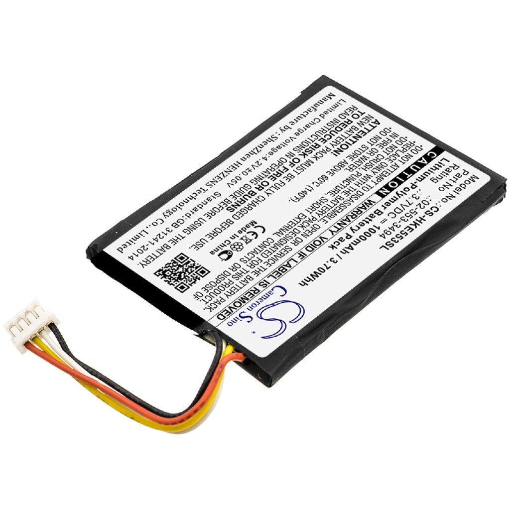 Batterie Batteria altoparlanti CS-HKE553SL