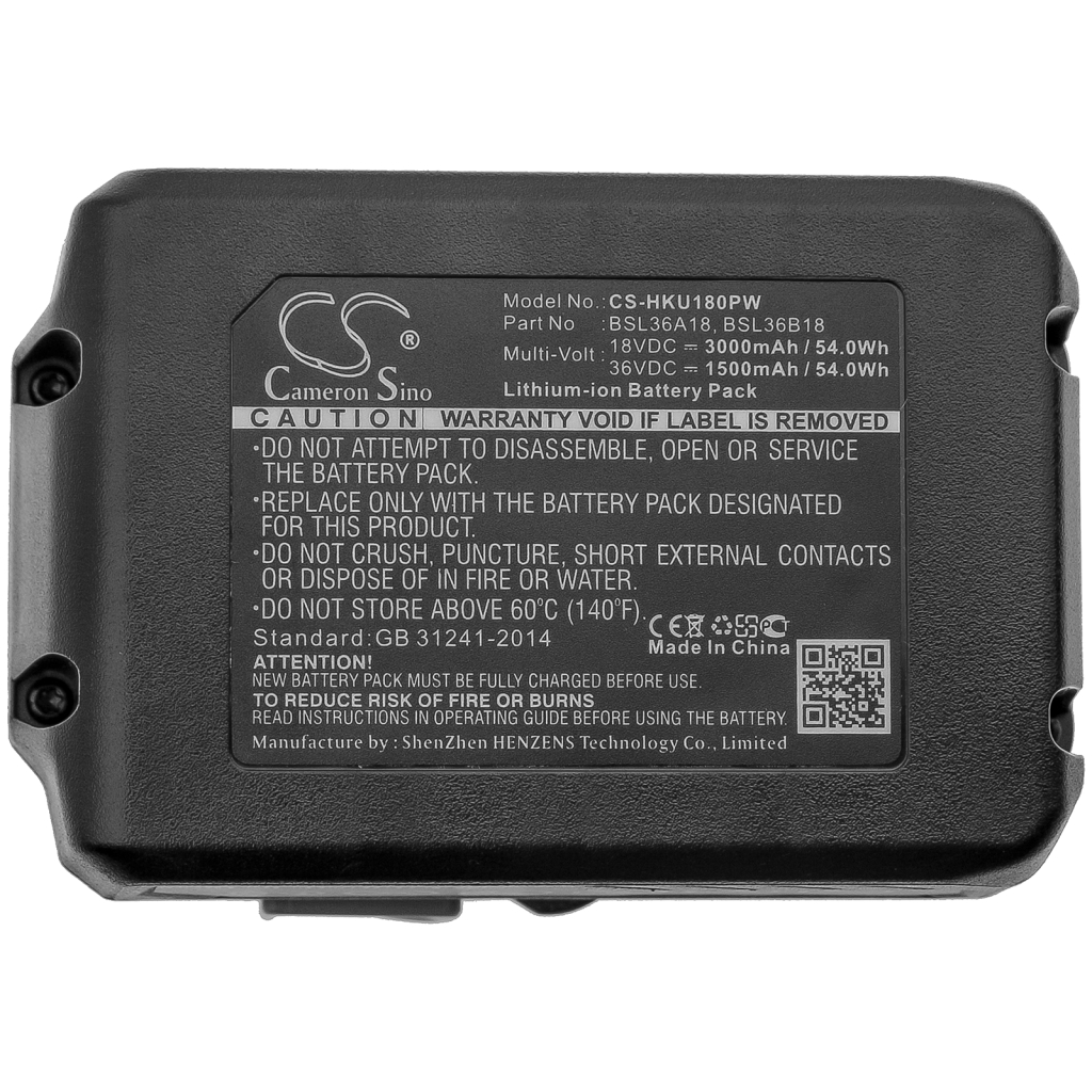 Batteria industriale Hikoki C3607DRA