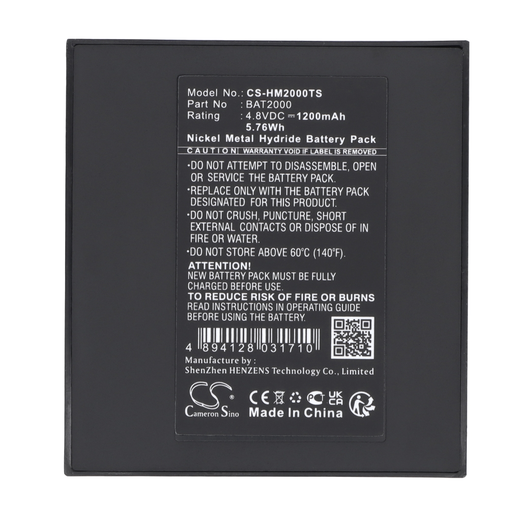 Battery compatible with HME