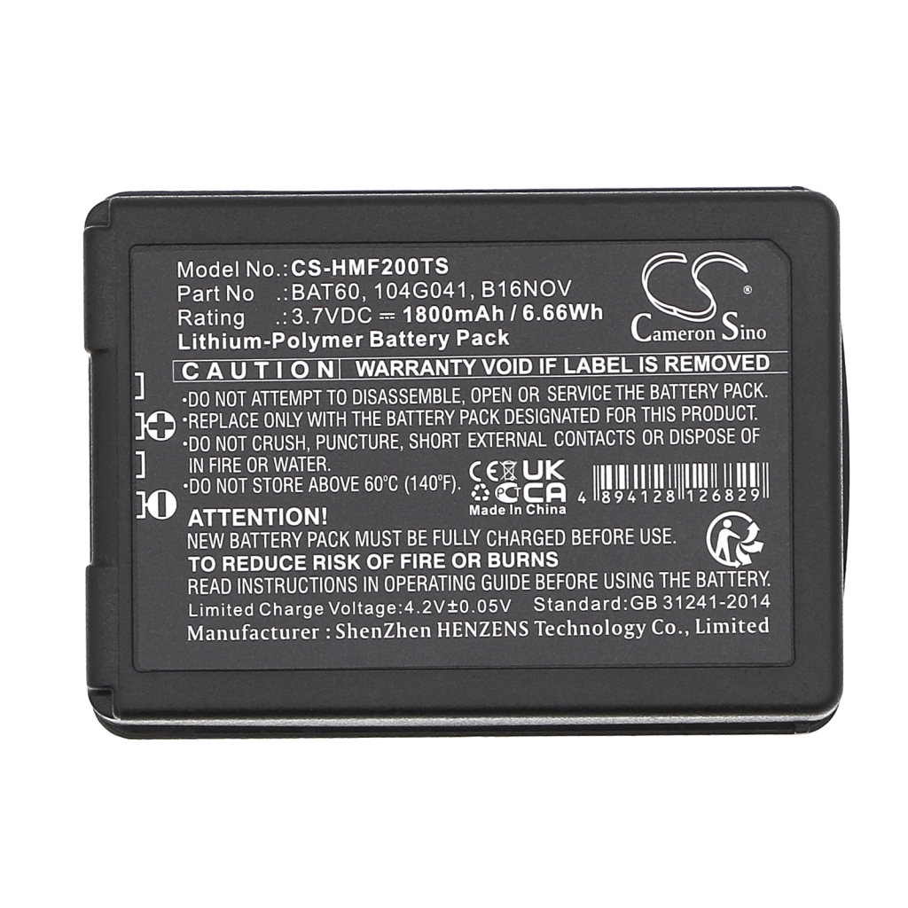 Battery Replaces 104G041