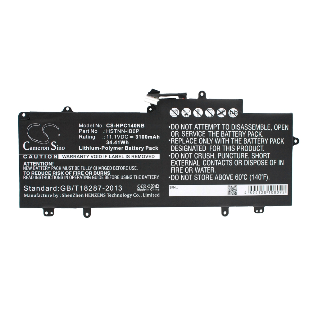 Batterie Sostituisce HSTNN-IB6P