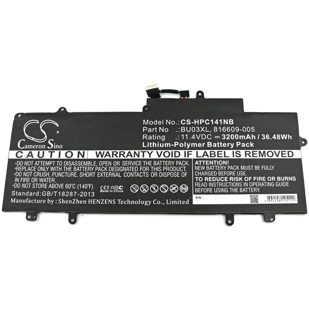 Batterie Sostituisce 816609-005