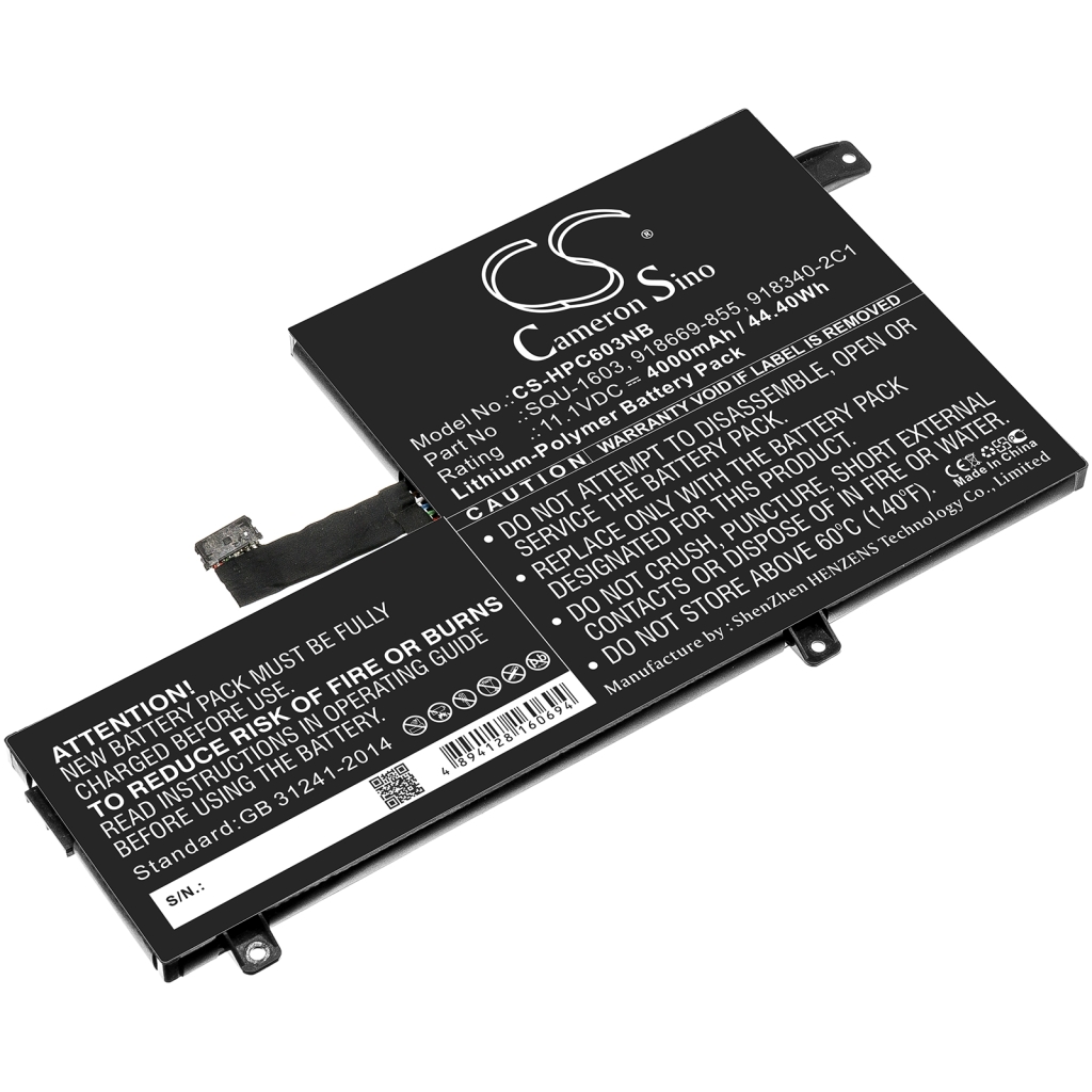 Batterie Batteria notebook CS-HPC603NB