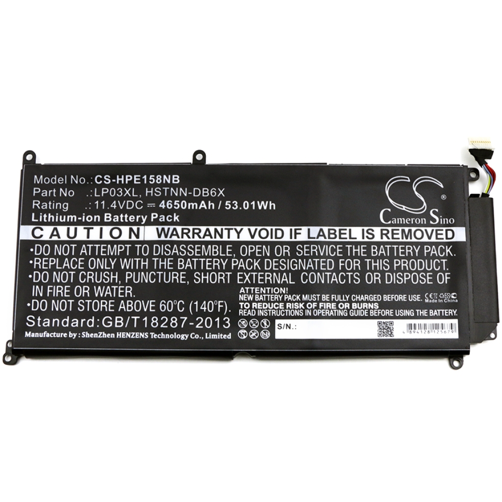 Batteria notebook HP Envy 15-AE021TX (CS-HPE158NB)