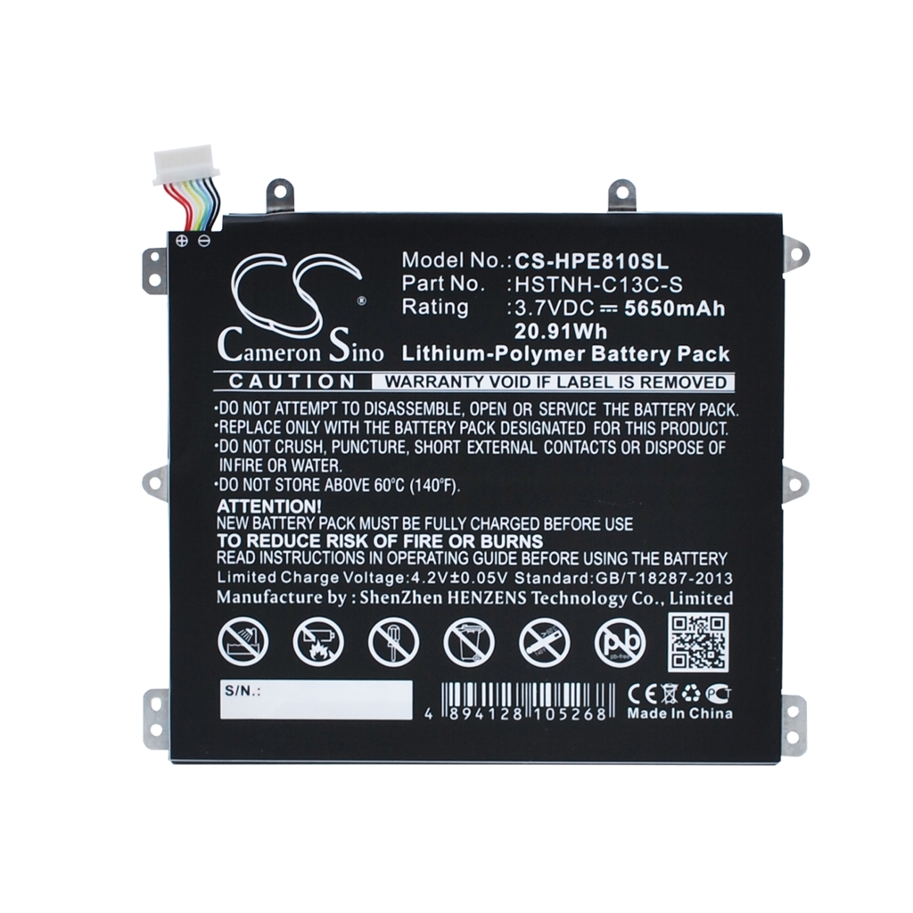 Batteria compressa HP CS-HPE810SL