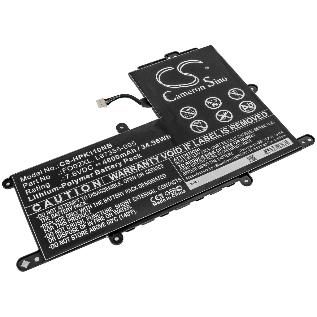 Batteria notebook HP CHROMEBOOK 11A-NA0002NB (CS-HPK110NB)