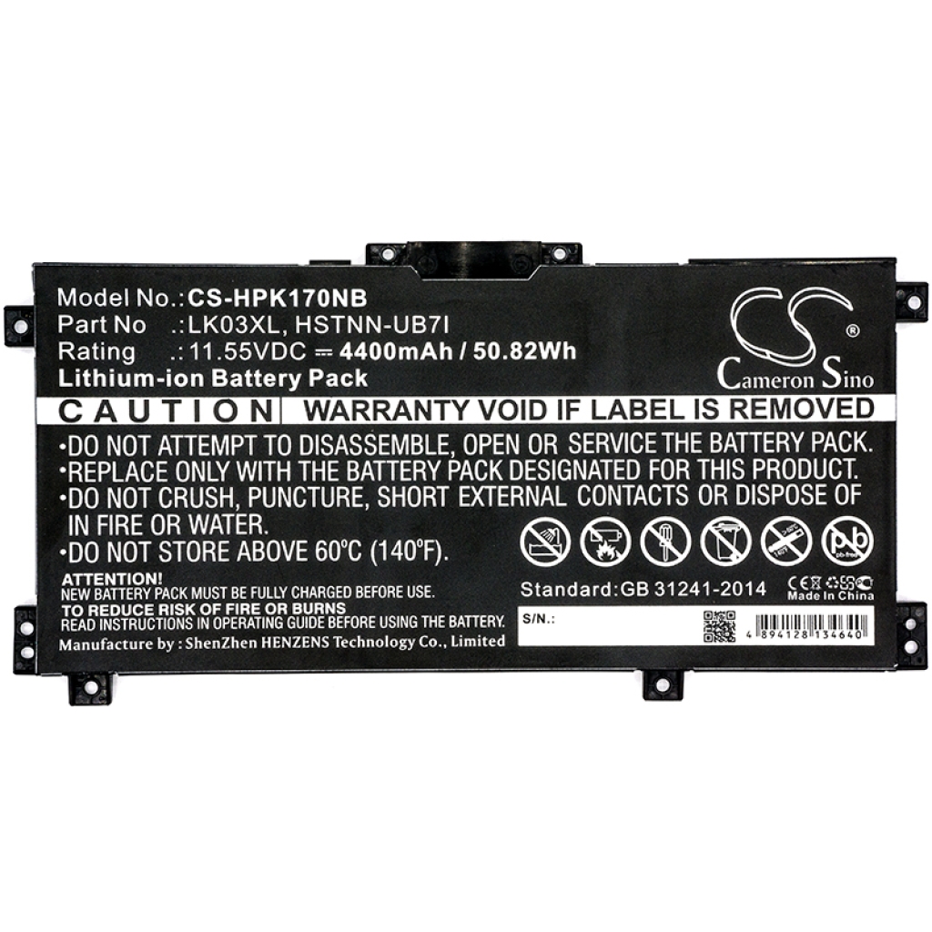Batterie Sostituisce HSTNN-LB8J
