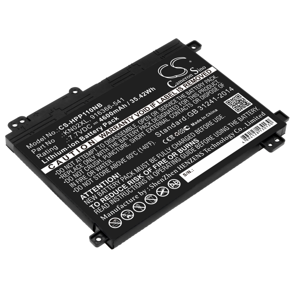 Batterie Sostituisce HSTNN-UB7F