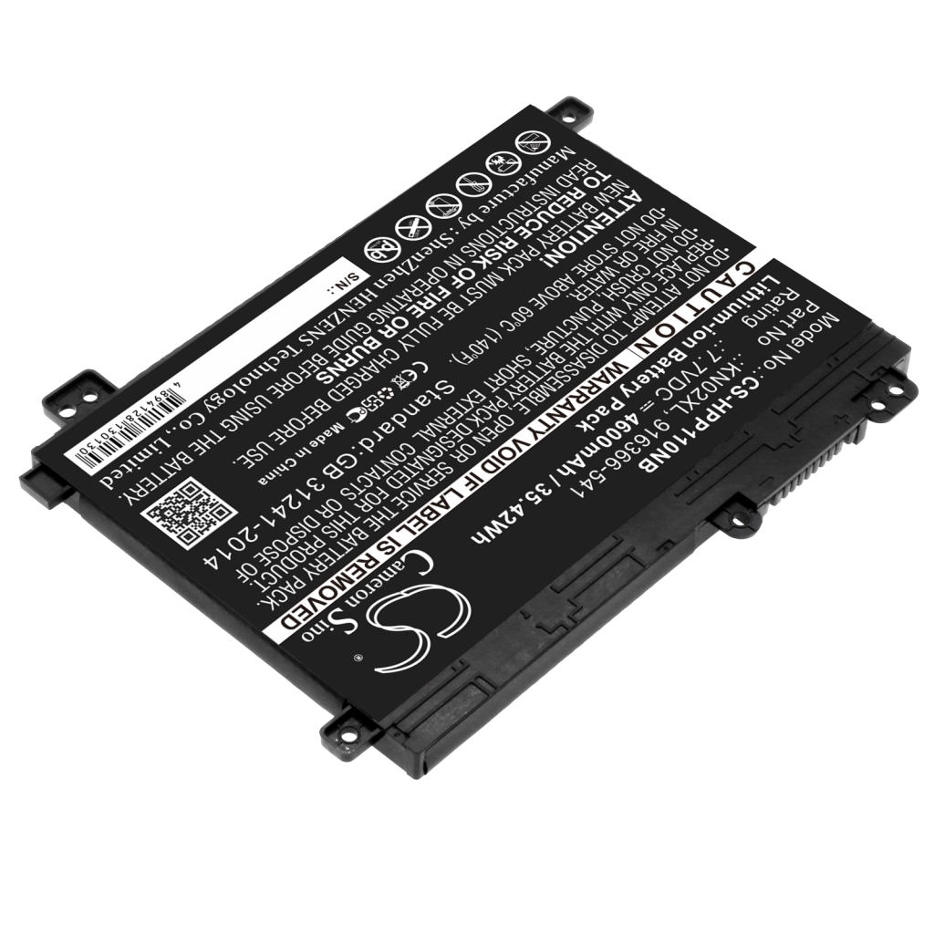 Batterie Sostituisce HSTNN-UB7F