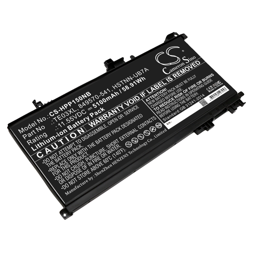 Batterie Sostituisce 849570-542