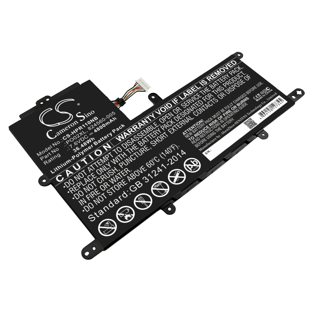 Batterie Sostituisce HSTNN-DB-G